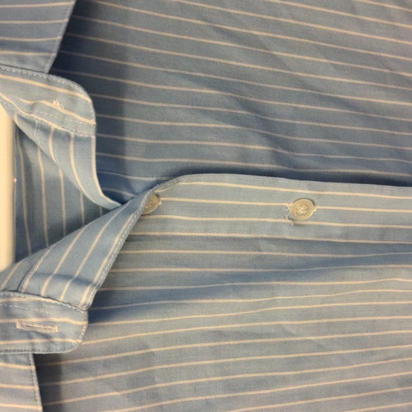 SOLD Button Up Pinstripe Shirts - Picture 5 of 5